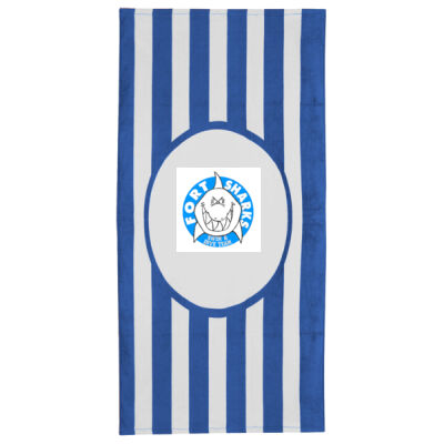 Fort - Print Friendly College Stripe Towel Thumbnail