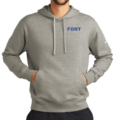 Fort - Club Fleece Sleeve Swoosh Pullover Hoodie Thumbnail