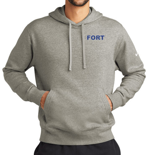 Fort - Club Fleece Sleeve Swoosh Pullover Hoodie Thumbnail