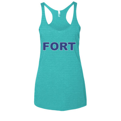 Fort - Women’s Triblend Racerback Tank Thumbnail