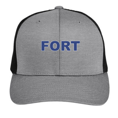 Fort - Youth Zone Sonic Heather Trucker Cap by Yupoong® Thumbnail
