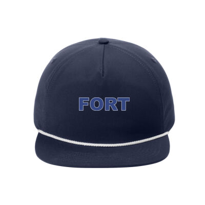 Fort - 5 Panel Poly Rope Cap (DTF) Thumbnail