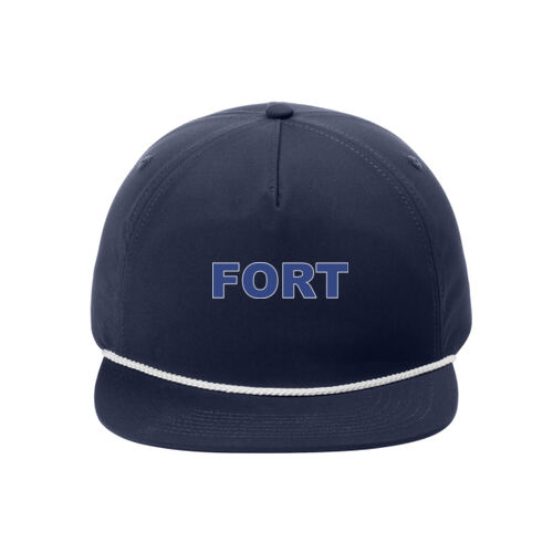 Fort - 5 Panel Poly Rope Cap (DTF) Thumbnail