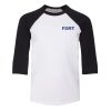 Youth Three-Quarter Sleeve Baseball Tee Thumbnail